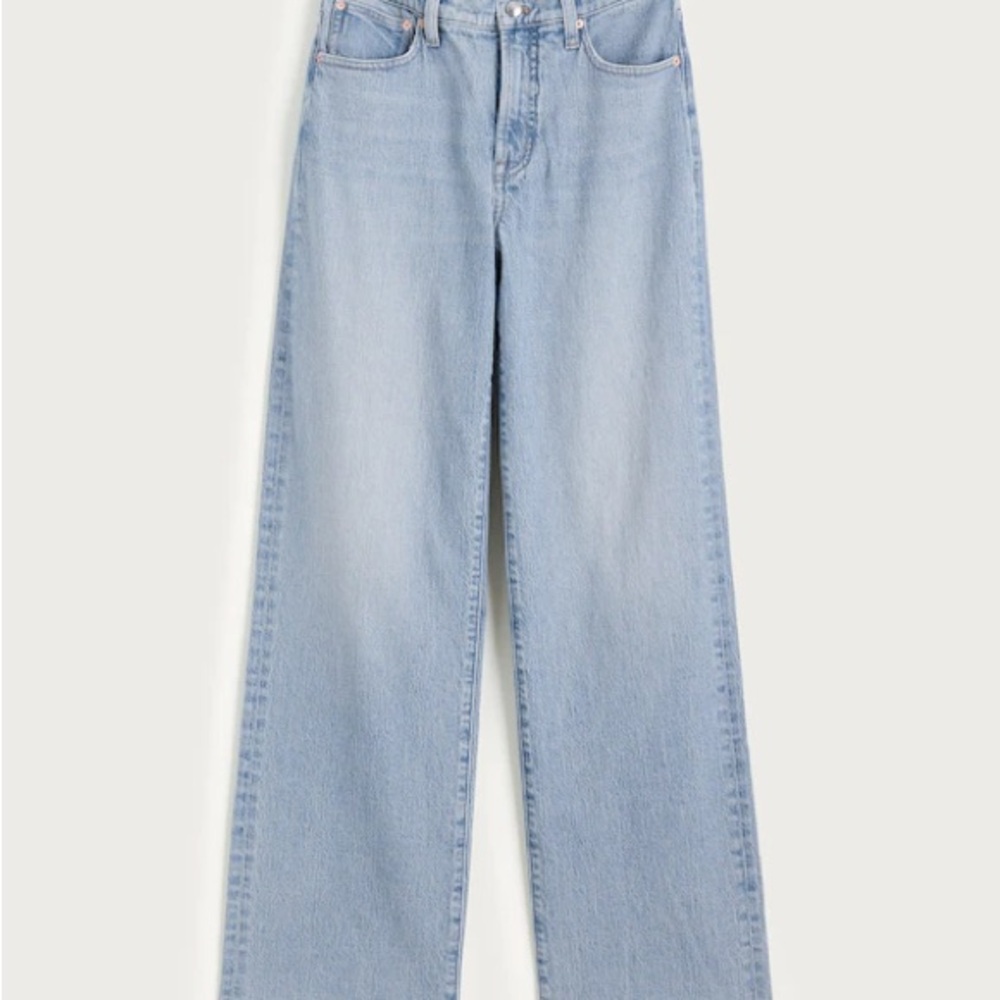 Madewell - The Perfect Vintage Wide-Leg Jean - Light Wash